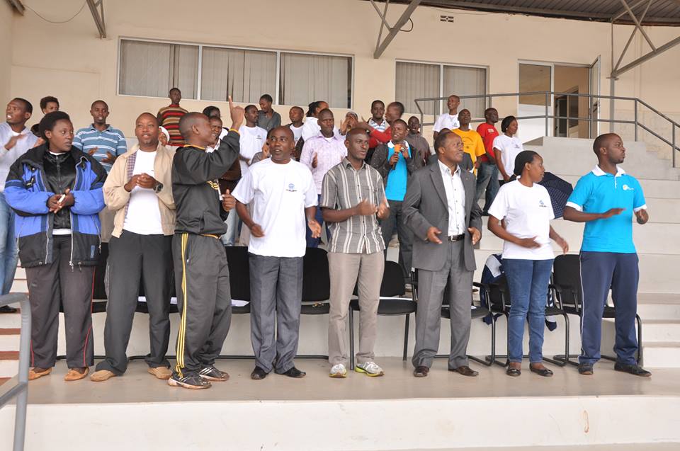 Ubwo hamurikwaga kumugaragaro umuryango Hope and Peace Foundation.