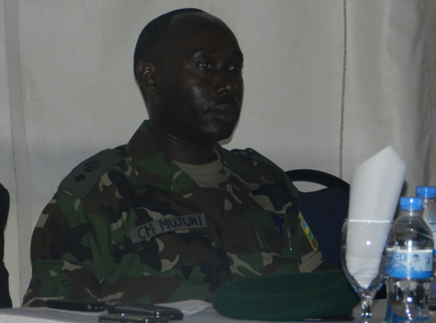 Uhagarariye ingabo z