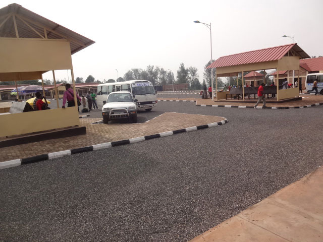 Uku niko muri Gare ya Nyakarambi hameze.