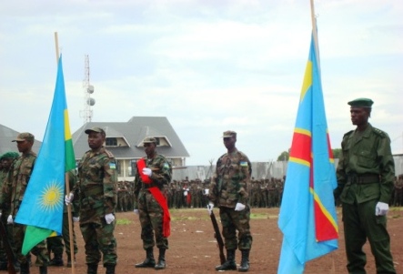 Ngo hari abirengagije ko u Rwanda rwatanze umusanzu rugafatanya na Kongo mu kurwanya abahungabanya umutekano. Aha ni mu gikorwa cyiswe UMOJA WETU.