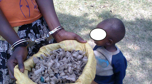 Umubyeyi wo muri Bwishyura uherutse gufatanywa urumogi ruvuye Congo (RDC).