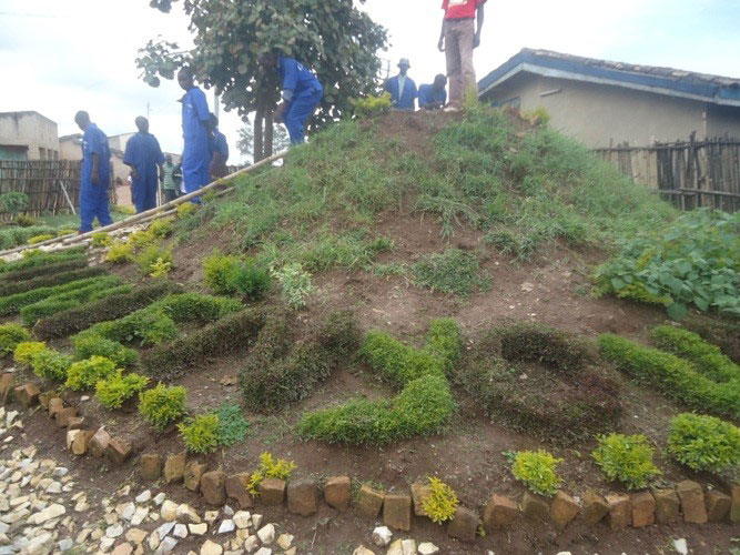 Umugina w'imvuzo iyo uwuhagaze hejuru ugakozamo ikintu ngo hazamuka imbaragasa.