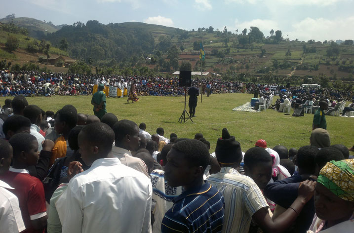 Umuhango wo kwizihiza umunsi wo Kwibohora wari witabiriwe n'abaturage babarirwa mu bihumbi.