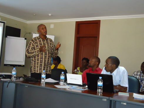 Umuhuzabikorwa w'umushinga Global Water Partnership asaba abanyamakuru gushishikariza abaturage kwita ku mihindagurikire y'ibihe.