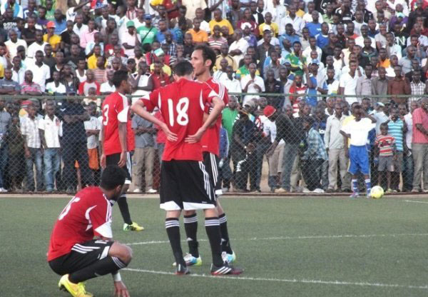 Umukino urangiye abakinnyi ba Libya bagaragazaga ko batunguwe no gusezererwa ku ukubitiro.