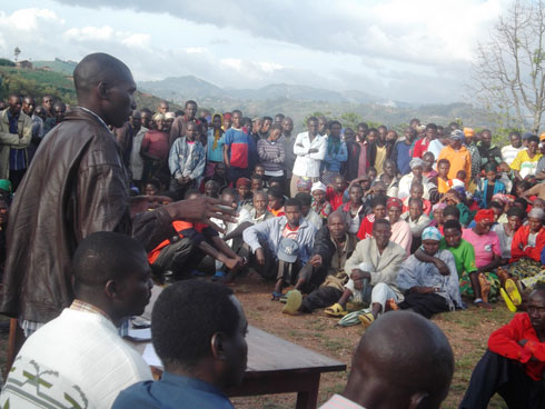 Umunyamabanga nshingwabikorwa w'umurenge yijeje abaturage ko ikibazo bagiye kugikurikirana.