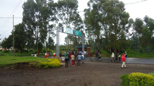 Umupaka wa Cyanika ukoreshwa cyane n'Abanyarwanda, Abagande, ndetse n'Abanyekongo.