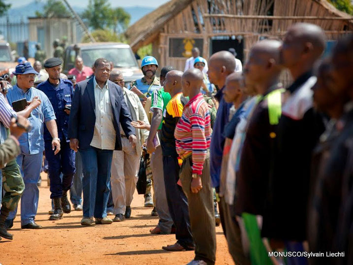 Umuvugizi wa Let aya Congo, Lambert Mende, n