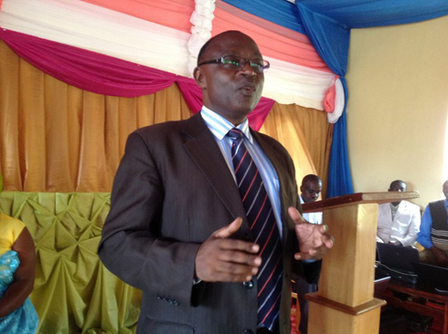 Umuvugizi mukuru wa ADEPR, Reverend Pasteur SIBOMANA Jean.