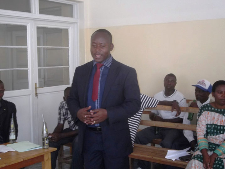 Umuyobozi w'ikigo nderabuzima cya Kinunu yashimiye Global Fund n'itorero ry'Abadiventisiti bagize uruhare kugira ngo iyo nyubako iboneke.