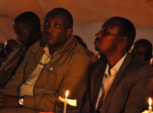 Umuyobozi wa IBUKA nawe yari yitabiriye umuhango.