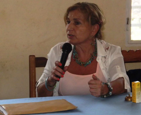 Umuyobozi wa Meaningful World yashimye intambwe abanyamuryango ba AVEGA muri Musasa bamaze kwigezaho.