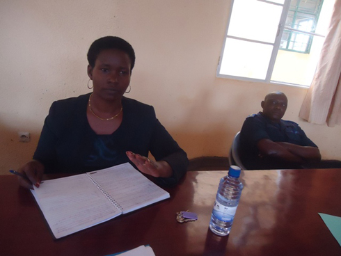 Umuyobozi w'akarere wungirije ushinzwe imibereho myiza, Madame Gatete Catherine ashima uruhare rw'abanyamadini.