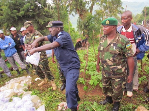 Umuyobozi wa polisi mu karere ka Gicumbi Fred Ndori n