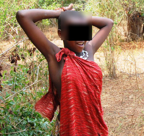 Umwana yabaye umugore imburagihe.