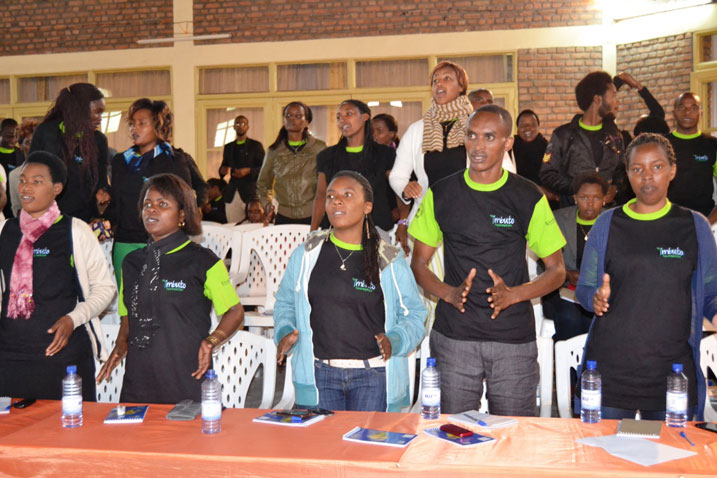 Uru rubyiruko rwitabiriye ibiganiro ngo rwahakuye impamba ruzasangiza abatarabyitabiriye.