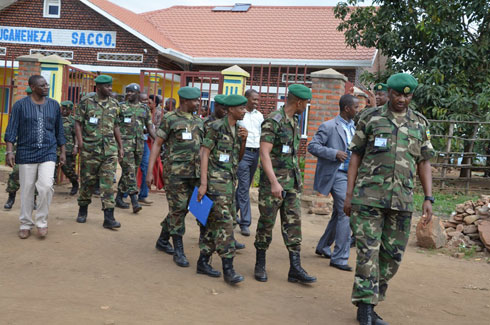 Urugendo rwasojwe hasurwa ibikorwa by'iterambere birimo ibigo by'imari.