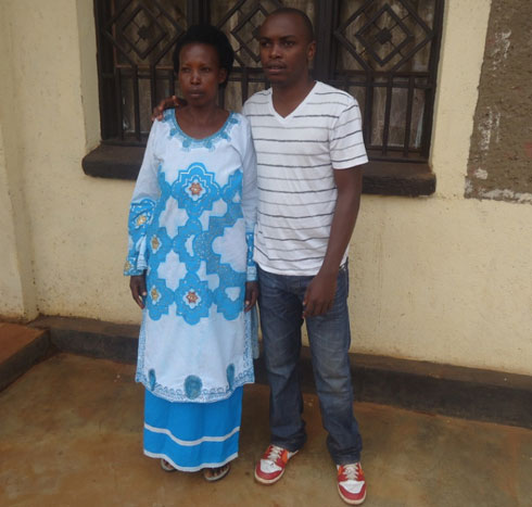 Uwimana Jean De Dieu na Nyina Martha ntibishimira ibyabavuzweho.