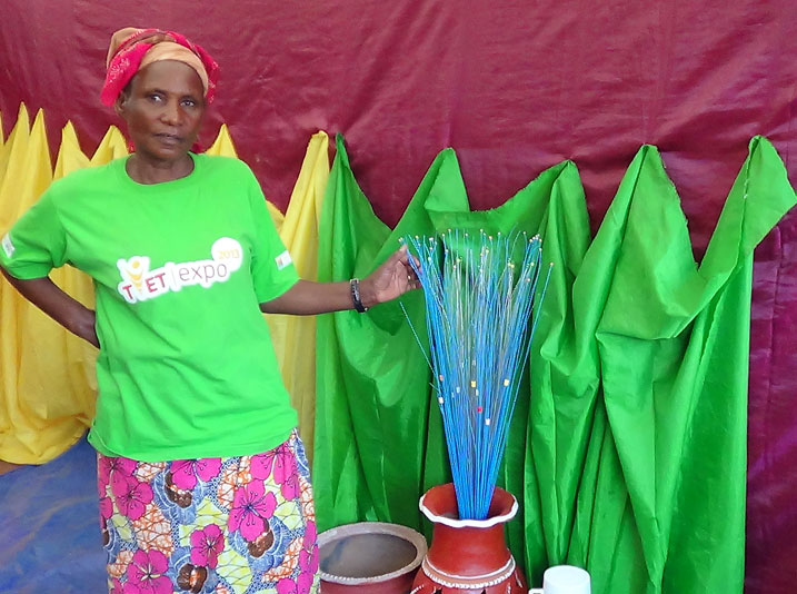 Uwimana amaze kuzenguruka ibihugu byose bya EAC kubera ibumba.