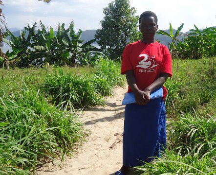 Uwintije avuye ku Rugerero rwo kubarura abaturage.