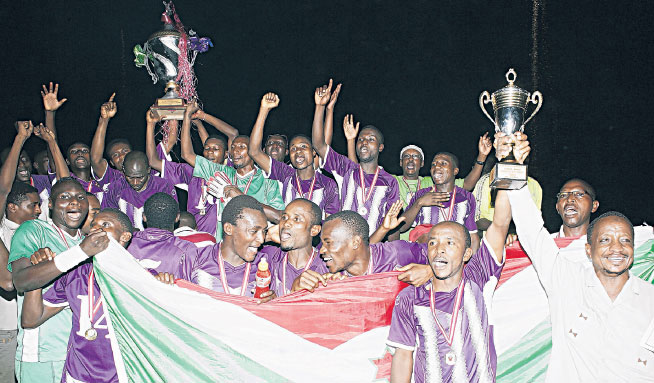 Vital'o yo mu Burundi ni yo yagukanye igikombe cyabereye muri Sudan umwaka ushize.