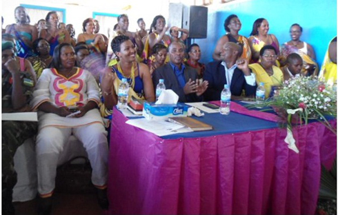 Bamwe mu bagize Women Foundation Ministries.