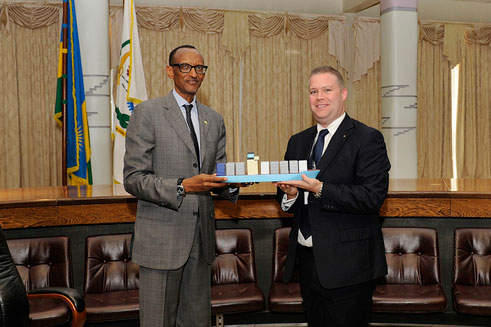 Mu bo baganiriye na Perezida Kagame harimo no gukora imishinga myinshi y'iterambere