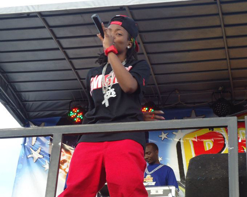 Young Grace umwaka ushize ubwo yari ari muri PGGSS 2.