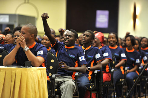 Urubyiruko rwiyemeje kubaka igihugu cyarwo.