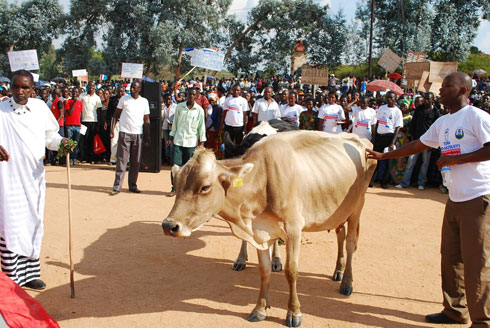 Zimwe mu nka abanyamuryango ba FPR boroje bagenzi babo.
