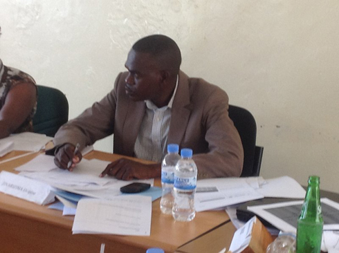 Zinarizima Diogene, perezida w'inama njyanama y'akarere ka Nyamagabe.