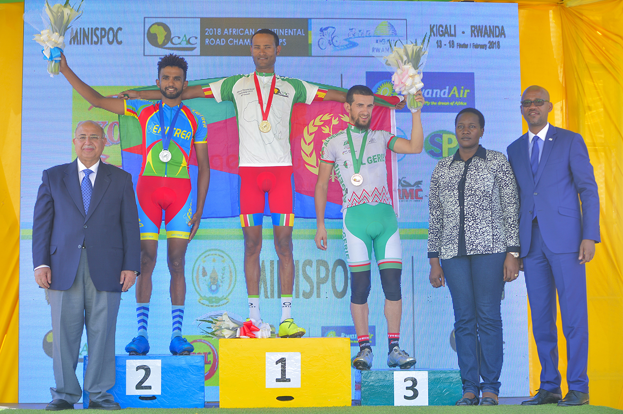 Amanuel Ghebreigzabhier yegukanye Shampiona y