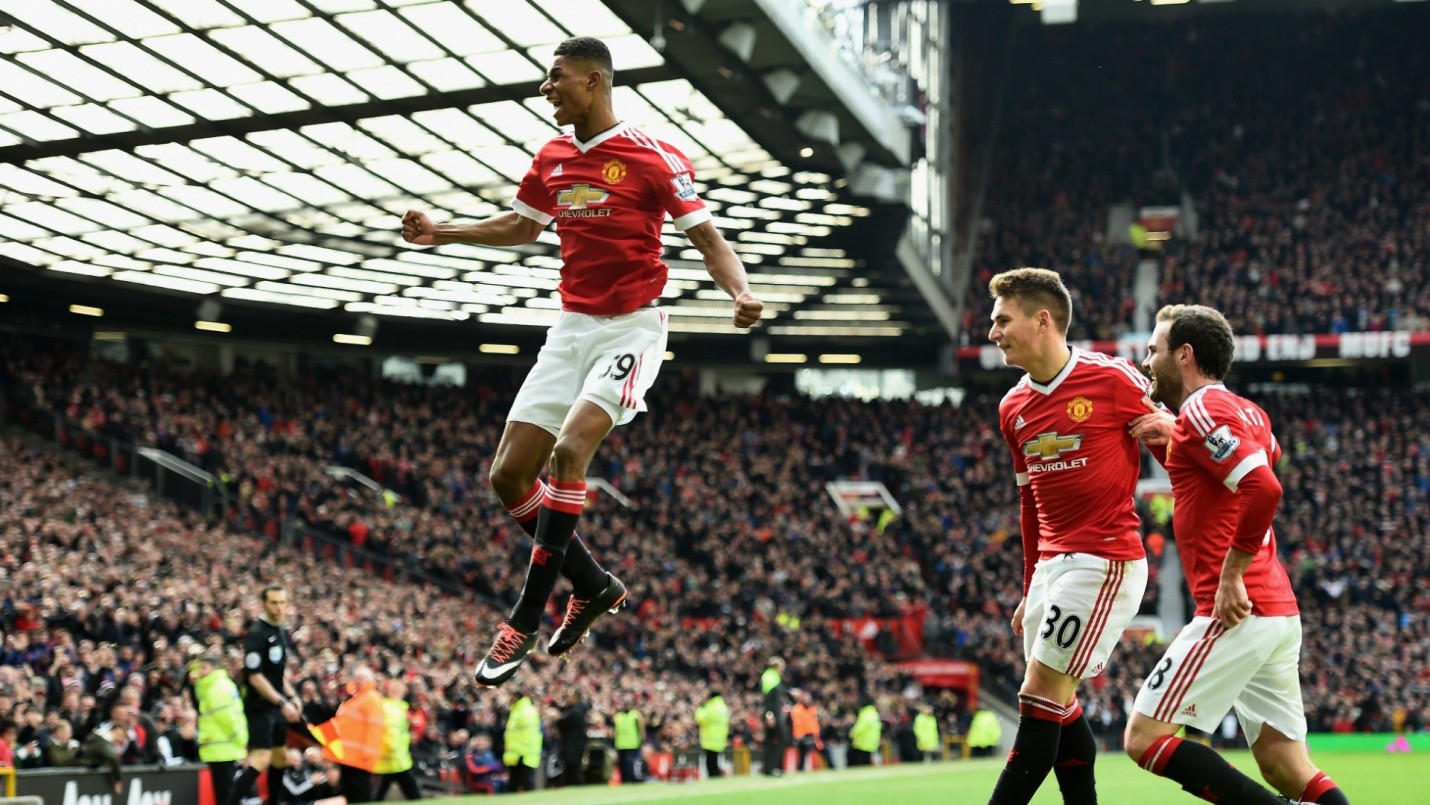 Rashford,Ashley Young na Rooney ni bo batsindiye Manchester 