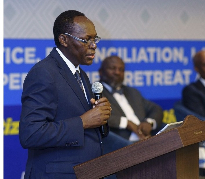 Perezida w'Urukiko rw'Ikirenga, Dr. Faustin Ntezilyayo