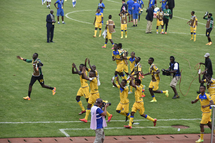 Amavubi ashimira abafana bayabaye inyuma