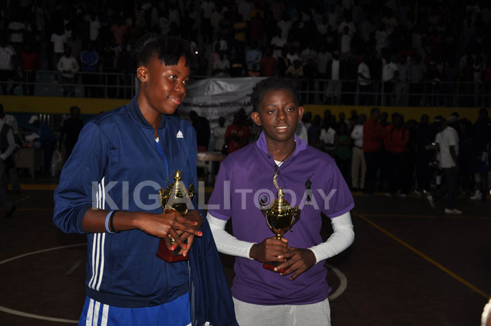  IREBU Grace wa PJB watsinze amanota menshi na Sifa Kalume wa Berco Stars witwaye neza mu irushanwa