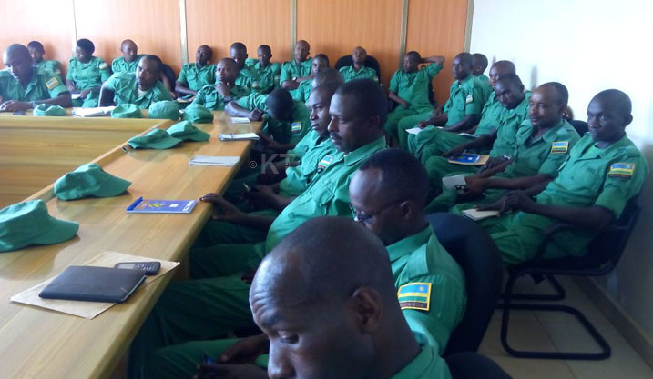 Aba DASSO b'i Rwamagana barasabwa ikinyabupfura mu kazi bakora ko gucunga umutekano.