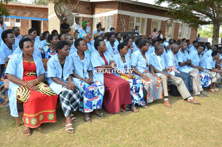 Bamwe mu bajyanama b'ubuzima.