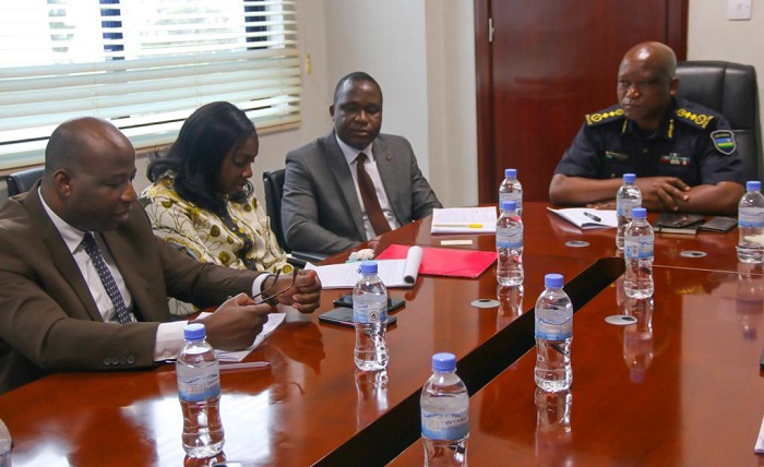 Aba bashyitsi basangijwe imikorere ya polisi y'u Rwanda