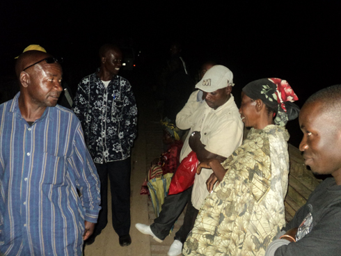 Bamwe mu Banyekongo baraye mu Rwanda mu karere ka Rusizi.