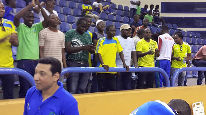 U Rwanda rwari rushyigikiwe kuri uyu mukino