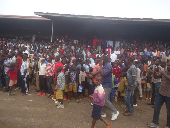 Abafana ba Espoir FC bishimira intsinzi.