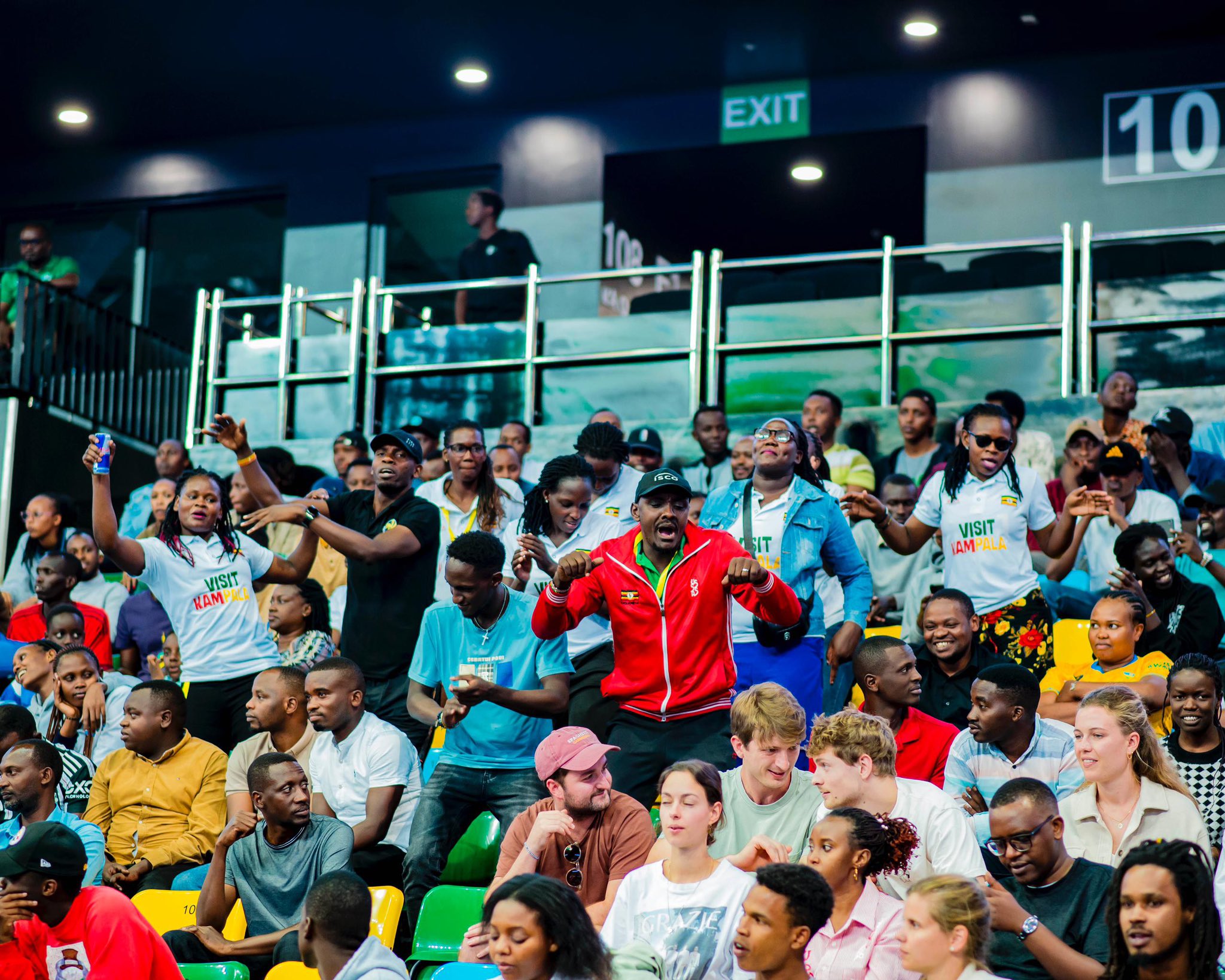 Abafana bari muri BK Arena batije umurindi ikipe ya Police VC