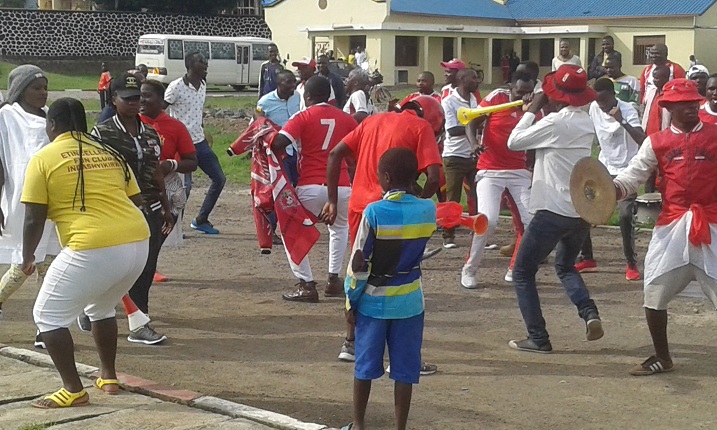 Abafana ba Etincelles morale yari yose