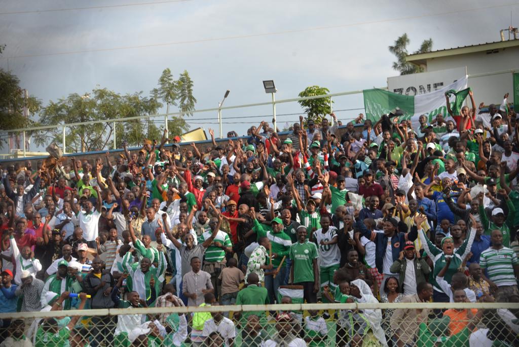 Abafana ba Kiyovu bari baje ari benshi muri uyu mukino