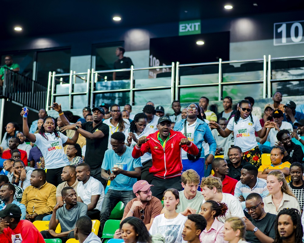 Abafana bo muri Uganda ni bamwe mu basusurukije abari muri BK ARENA
