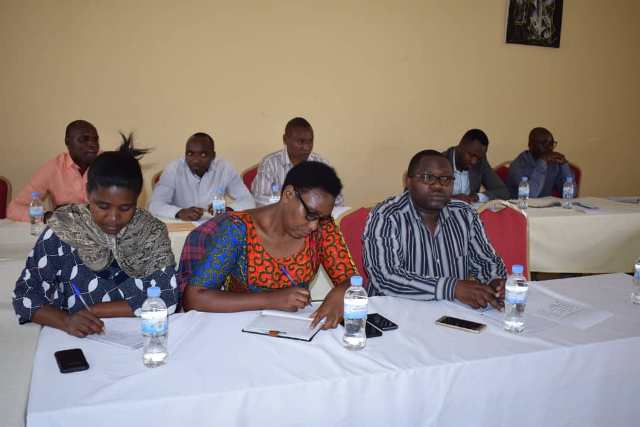 Abafite mu nshingano zabo siporo mu turere batumiwe muri iyo nama