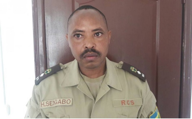 SSP Sengabo avuga ko muri gereza zose nta muntu urandura Coronavirus (Ifoto:Internet)