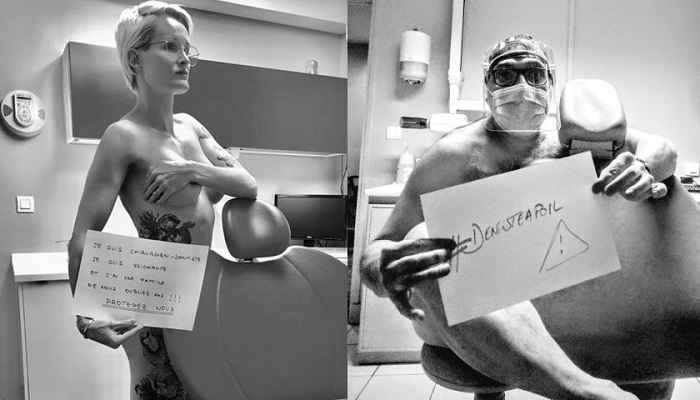 Bahisemo kwambara ubusa basaba guhabwa ibikoresho byo kwirinda COVID-19