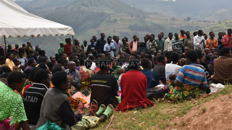 Abagiye gutuzwa muri uyu mudugudu barishimira uburyo bazaba babayeho 